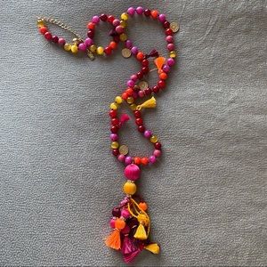 Kate Spade Gold & Beaded Necklace - Moroccan collection